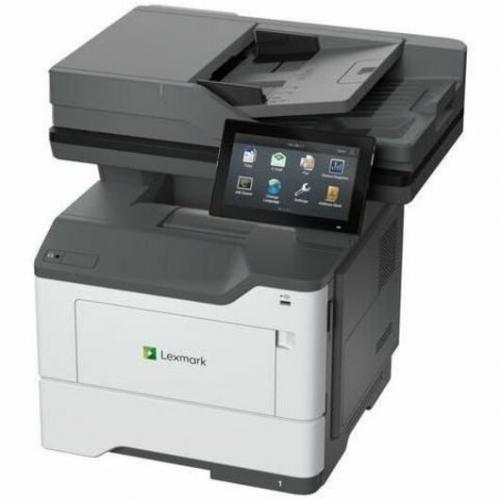 Lexmark MX632adwe Wired & Wireless Laser Multifunction Printer   Monochrome   TAA Compliant Left/500