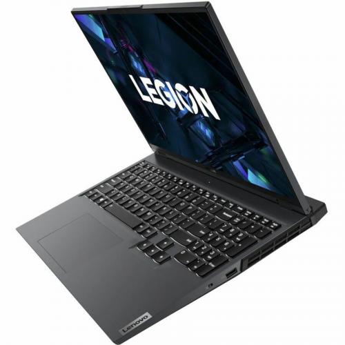 Lenovo Legion 5 Pro 16" Gaming Notebook 2560 X 1600 WQXGA 165Hz Intel Core I7 11800H 16GB RAM 512GB SSD NVIDIA GeForce RTX 3050 4GB Storm Grey Left/500