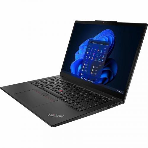 Lenovo ThinkPad X13 Gen 4 21EX0006US 13.3" Notebook   WUXGA   Intel Core I7 13th Gen I7 1365U   16 GB   512 GB SSD   Deep Black Left/500