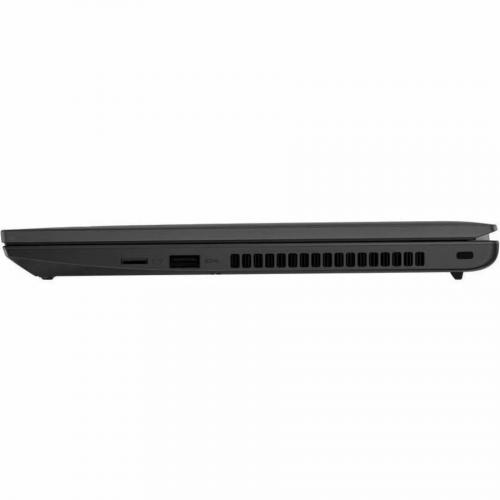Lenovo ThinkPad L14 Gen 4 21H1001SUS 14" Notebook   Full HD   Intel Core I5 13th Gen I5 1335U   16 GB   512 GB SSD   Thunder Black Left/500