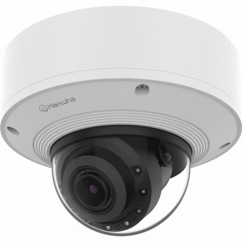 Hanwha PNV A6081R E2T 2 Megapixel Outdoor Full HD Network Camera   Color   Dome   White, Silver Left/500