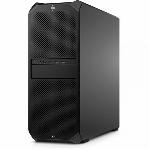 HP Z6 G5 A Workstation   1 X AMD Ryzen Threadripper PRO 7945WX   16 GB   512 GB SSD   Tower   Black Left/500