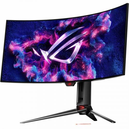 Asus ROG Swift PG34WCDM 34" Class UW QHD Curved Screen Gaming OLED Monitor   21:9 Left/500