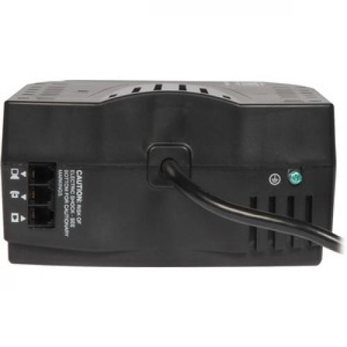 Tripp Lite By Eaton UPS AVR Series 230V 750VA 450W Ultra Compact Line Interactive UPS With USB Port C13 Outlets Left/500