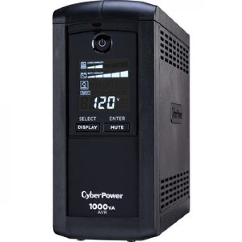 CyberPower CP1000AVRLCD Intelligent LCD UPS Systems Left/500