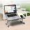 Aluratek Adjustable Ergonomic Laptop Cooling Table With Fan Life-Style/500