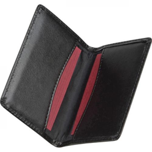 Samsill 81220 Regal Leather Business Card Holder, Case Holds 25 Business, Black (81220) Life-Style/500