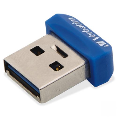 Verbatim 32GB Store 'n' Stay Nano USB 3.0 Flash Drive   Blue Life-Style/500