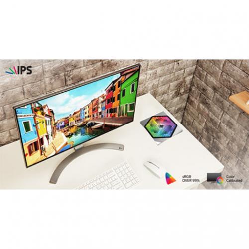 LG 24MP88HV S Full HD LCD Monitor   16:9   Silver, White Life-Style/500