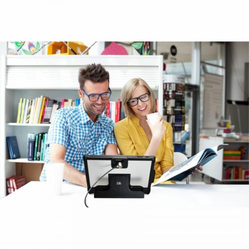 CTA Digital Security Case With Kickstand And Anti Theft Cable For Surface Pro 7, Surface Pro 6 And Surface Pro 2017 Life-Style/500