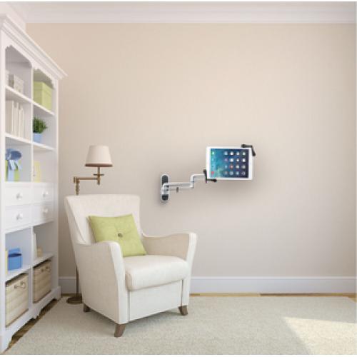 CTA Digital Articulating Tablet Wall Mount For Tablets, Including IPad 10.2 Inch (7th/ 8th/ 9th Generation) Life-Style/500