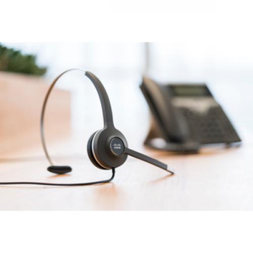 Cisco Headset 531 (Wired Single With Quick Disconnect Coiled RJ Headset Cable) Life-Style/500