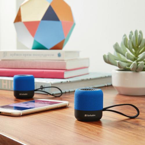 Verbatim Portable Bluetooth Speaker System   Blue Life-Style/500