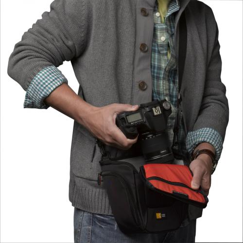 Case Logic DCB 306 Carrying Case (Holster) Camera, Accessories, Battery, Cable, Lens Cap, Memory Card, Cloth   Black Life-Style/500