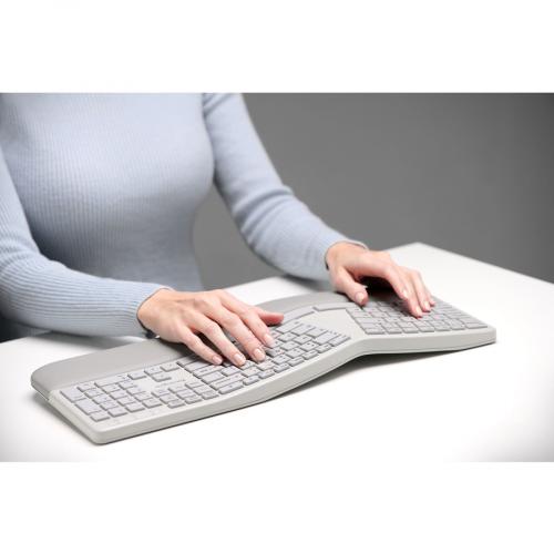 Kensington Pro Fit Ergo Wireless Keyboard Gray Life-Style/500