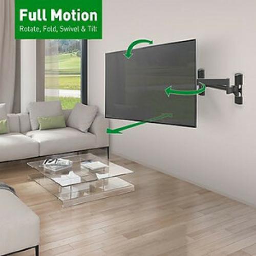 Barkan Wall Mount For Curved Screen Display, Flat Panel Display   Black Life-Style/500