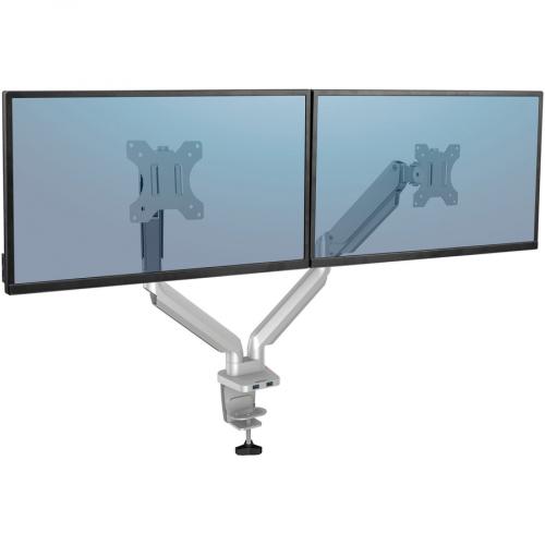 Fellowes Platinum Series Dual Monitor Arm   Silver Life-Style/500