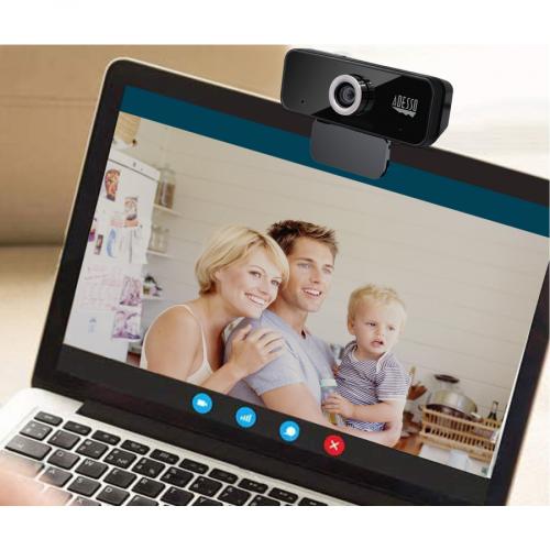 Adesso CyberTrack 6S Webcam   8 Megapixel   30 Fps   USB 2.0   TAA Compliant Life-Style/500