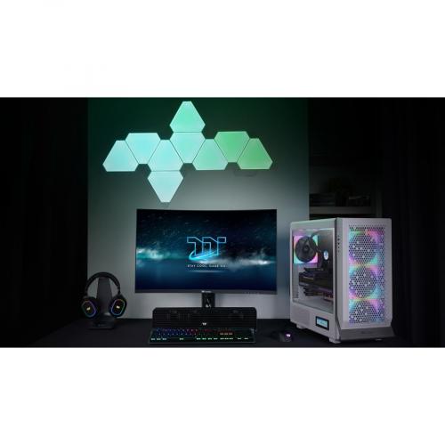 Thermaltake Ceres 500 TG ARGB Snow Mid Tower Chassis Life-Style/500