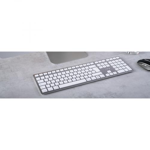 CHERRY KW 9100 Slim For Mac Wireless Mac Keyboard Life-Style/500