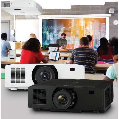 NEC Display PV710UL W1 13 Ultra Short Throw LCD Projector   16:10   Ceiling Mountable   White Life-Style/500
