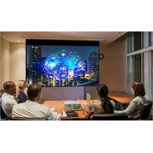 Optoma ZH450ST 3D Short Throw DLP Projector   16:9   Wall Mountable, Portable   White Life-Style/500