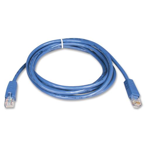 Eaton Tripp Lite Series Cat5e 350 MHz Molded (UTP) Ethernet Cable (RJ45 M/M), PoE   Blue, 10 Ft. (3.05 M) Out-of-Package/500