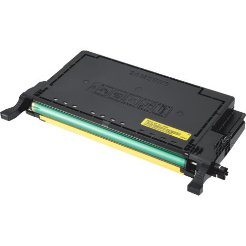 Samsung CLT Y609S (SU563A) Toner Cartridge   Yellow Out-of-Package/500
