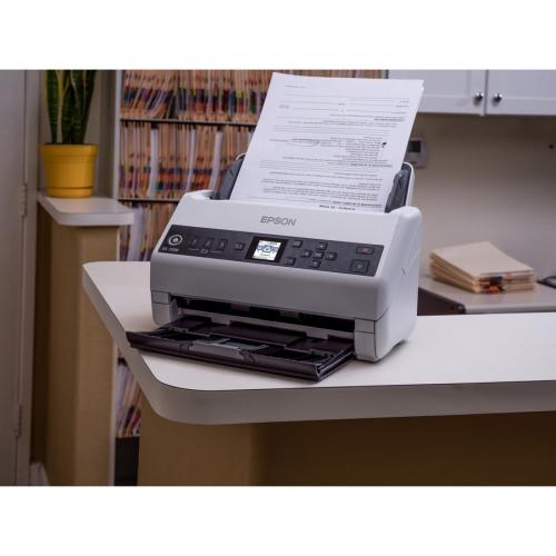Epson DS 730N Sheetfed Scanner   600 Dpi Optical Out-of-Package/500