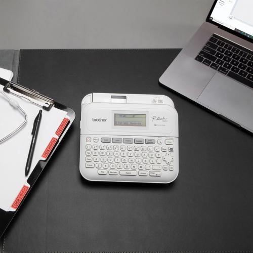 Brother P Touch Home / Office Advanced Connected Label Maker With Case PTD410VP Out-of-Package/500