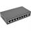 Tripp Lite By Eaton 8 Port 10/100/1000 Mbps Desktop Gigabit Ethernet Unmanaged Switch, Metal Housing Rear/500