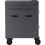 Bretford CUBE Cart   1 Shelf   4 Casters   Steel   30" Width X 26.5" Depth X 37.5" Height   Charcoal   For 16 Devices PANEL 1.4INW SLOTS Rear/500