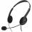 Adesso Xtream H4   3.5mm Stereo Headset With Microphone   Noise Cancelling   Wired  6 Ft Cable  Lightweight Rear/500