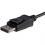 StarTech.com 6ft/1.8m USB C To Displayport 1.4 Cable Adapter   4K/5K/8K USB Type C To DP 1.4 Monitor Video Converter Cable   HDR/HBR3/DSC Rear/500