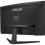 TUF VG24VQ1B 23.8" Full HD Curved Screen LED Gaming LCD Monitor   16:9   Black Rear/500