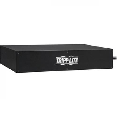 Tripp Lite By Eaton 5.5kW Single Phase Switched PDU   LX Interface, 208/230V Outlets (16 C13), L6 30P Input, 12 Ft. (3.66 M) Cord, 2U Rack Mount, TAA Rear/500