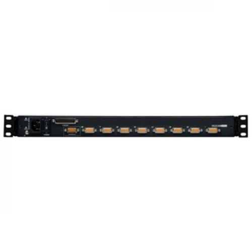 Tripp Lite By Eaton NetDirector 8 Port 1U Rack Mount Console KVM Switch With 19 In. LCD + 8 PS2/USB Combo Cables Rear/500