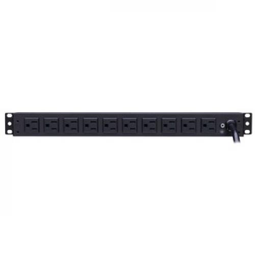 CyberPower PDU15M2F10R 100   125 VAC 15A Metered PDU Rear/500
