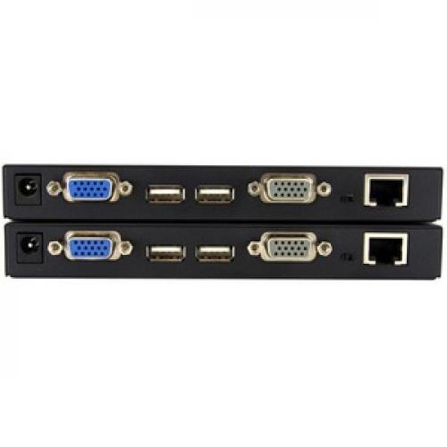 StarTech.com USB VGA KVM Console Extender Over Cat5 UTP 1000 Ft Rear/500