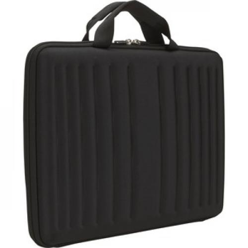 Case Logic QNS 113 Carrying Case (Sleeve) For 13.3" Notebook   Black Rear/500