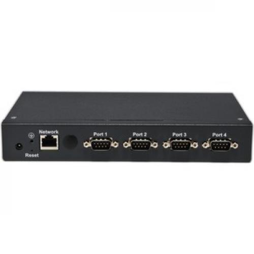 Brainboxes 4 Port RS232 Ethernet To Serial Adapter Rear/500