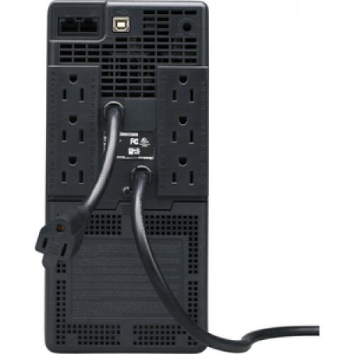 Tripp Lite By Eaton OmniVS 120V 800VA 475W Line Interactive UPS, Tower, USB Port   Battery Backup Rear/500