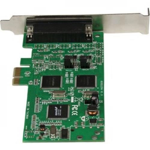 StarTech.com 4 Port PCI Express PCIe Serial Combo Card   2 X RS232 2 X RS422 / RS485 Rear/500