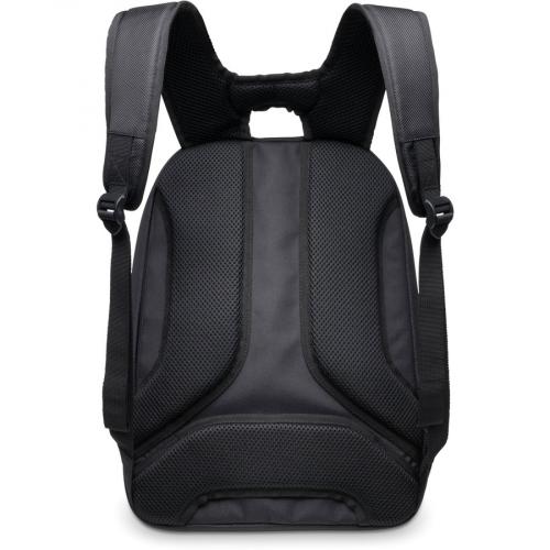 Kensington Triple Trek Carrying Case (Backpack) For 14" Ultrabook, Chromebook, Tablet, Smartphone   Black Rear/500