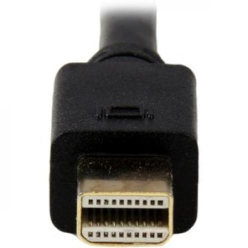 StarTech.com 6ft Mini DisplayPort To VGA Cable, Active Mini DP To VGA Adapter Cable, 1080p, MDP 1.2 To VGA Monitor/Display Converter Cable Rear/500