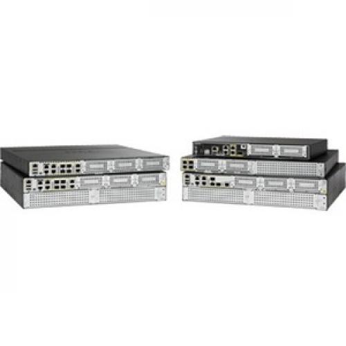 Cisco ISR 4321 Bundle, W/UC License Rear/500