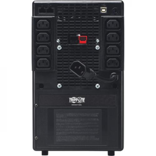 Tripp Lite By Eaton UPS OmniVS 230V 1500VA 940W Line Interactive UPS Extended Run Tower USB Port C13 Outlets Rear/500