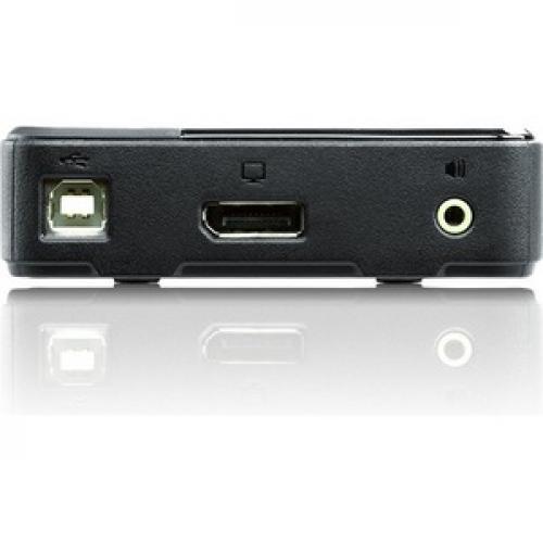 ATEN CS782DP 2 Port USB DisplayPort KVM Switch Rear/500