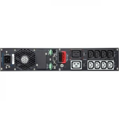 Eaton 9PX 3000VA 2700W 120V Online Double Conversion UPS   L5 30P, 6x 5 20R, 1 L5 30R Outlets, Cybersecure Network Card, Extended Run, 2U Rack/Tower Rear/500