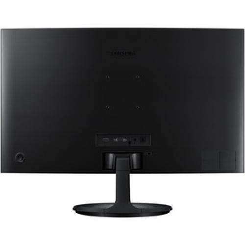 Samsung C27F390 27" Curved Screen LED LCD Business Monitor   1920 X 1080 FHD Display   Vertical Alignment (VA) Panel   1800R Ultra Curved Screen   VGA & HDMI Ports For Connectivity   AMD FreeSync Technology Rear/500